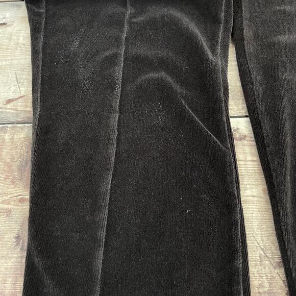 Athleta Leggings Women's L Metro High Rise Velvet Corduroy Gray - Picture 8 of 13